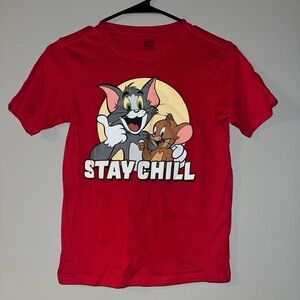 Tom & Jerry “Stay Chill” Boys’ Shirt (Previously Owned)